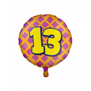 Folieballon happy foil 13