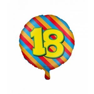 Folieballon happy foil 18