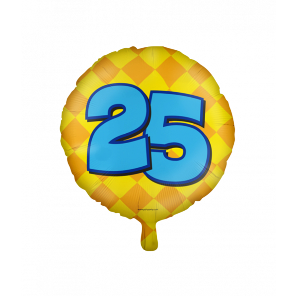 Folieballon happy foil 25
