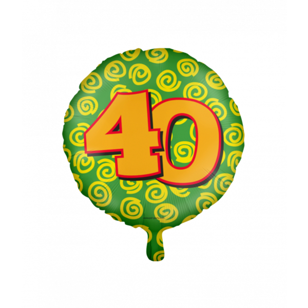 Folieballon happy foil 40
