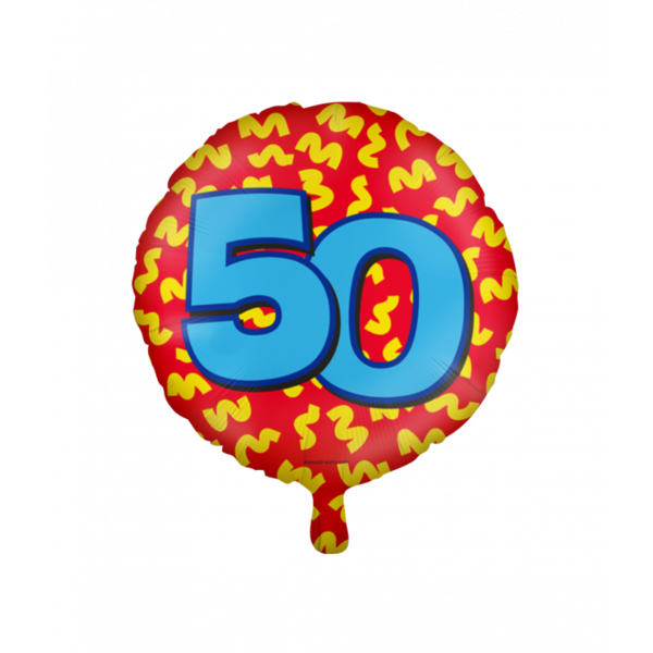 Folieballon happy foil 50