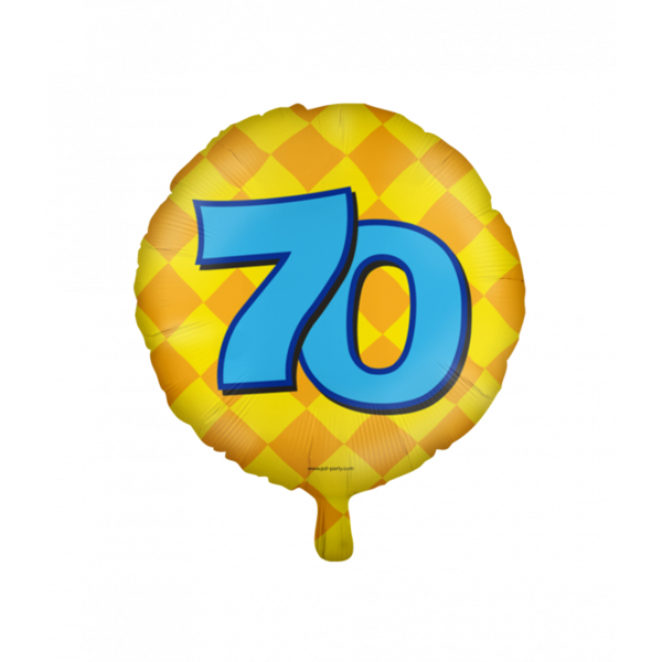 Folieballon happy foil 70