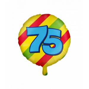 Folieballon happy foil 75