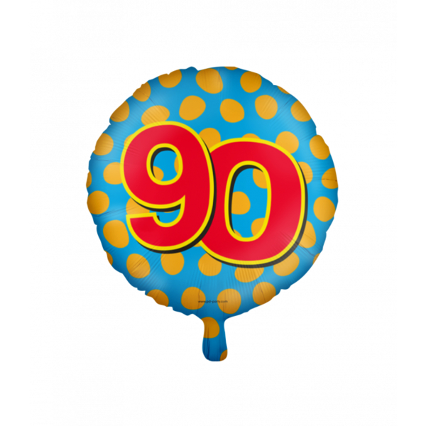 Folieballon happy foil 90