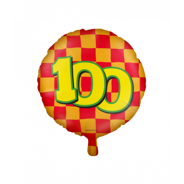 Folieballon happy foil 100