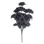12 zwarte rozen