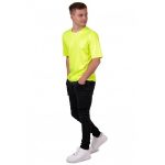 T-shirt neon geel