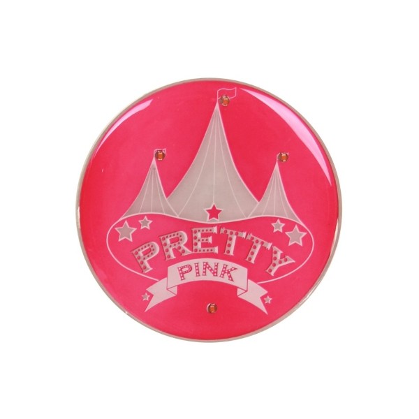 Button lampjes pretty in pink circus