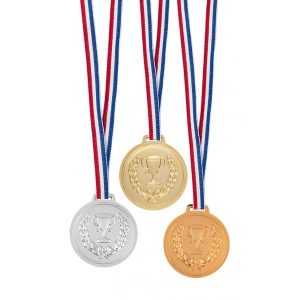 Set van 3 medailles