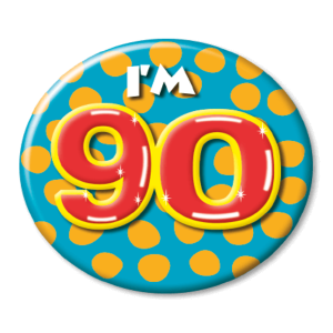 Button I'm 90