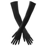 Handschoenen lang zwart
