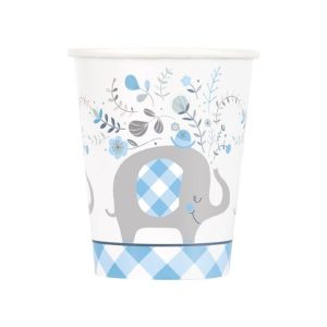 Bekers Floral Elephant Blauw