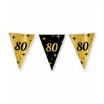 Classy party foil flags 80