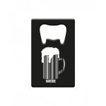 Metal beer opener barcode