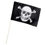 Zwaaivlag piraat polyester 30x45 cm