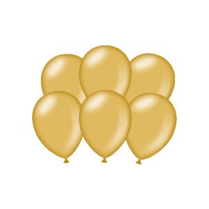 Party balloons - metallic gold