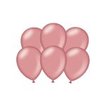 Party balloons - metallic rose gold