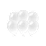 Party balloons - metallic white